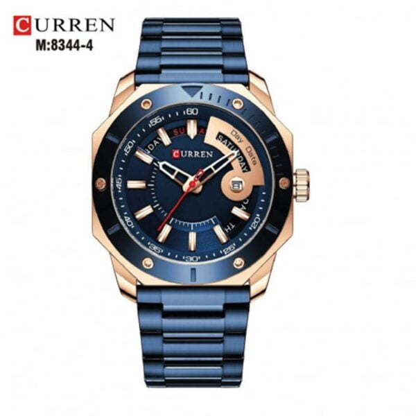 RELOJ CURREN METÁLICO CON CALENDARIO HOMBRE