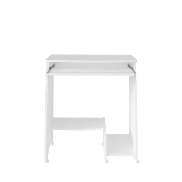 Escritorio Para ordenador Mesa De Computador Moderno Blanco - Image 4