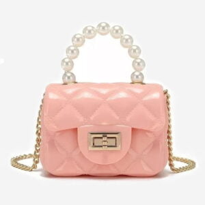 Bolso De Perlas Elegante Fiesta Crossbody Cartera Con Mango