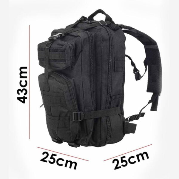 Bolso Morral Hombre Táctico Deportivo De Amplia Capacidad - Image 3