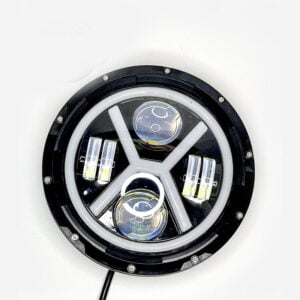 Farola Led Redonda 7 Pulgadas Universal