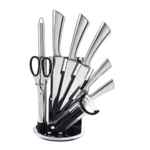 Juego Set Cuchillos De Cocina Acero Inoxidable 9 Piezas
