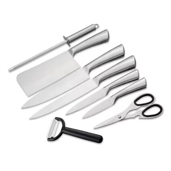 Juego Set Cuchillos De Cocina Acero Inoxidable 9 Piezas - Image 3