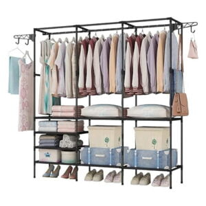 CLOSET METALICO ORGANIZADOR DE METAL PARA ROPA