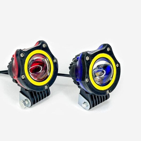 Exploradoras Para Moto Y Carro Ojo De Angel Led Redondas