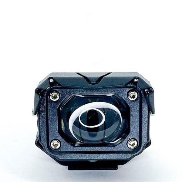 Exploradoras Para Moto Rectangulares Metalica Con lenticular - Image 2