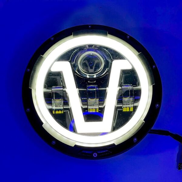 Farola Led 7 Pulgadas Universal Con Led En V - Image 4