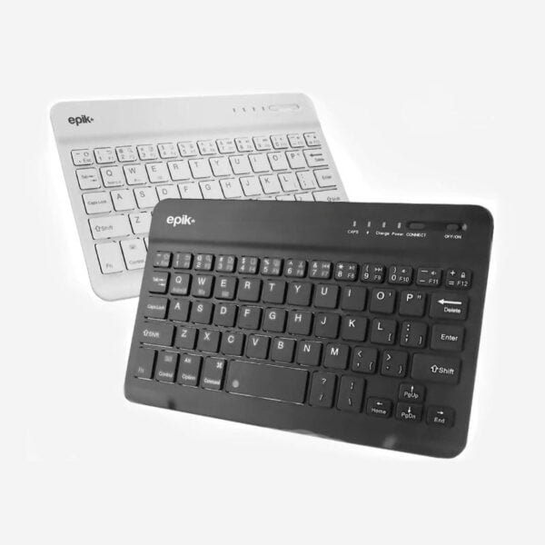 Teclado Inalámbrico Bluetooth Epik Office Recargable Tablet