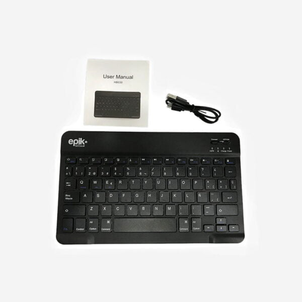 Teclado Inalámbrico Bluetooth Epik Office Recargable Tablet - Image 4