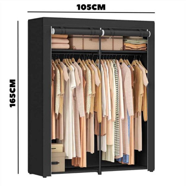 Ropero Armable Closet Organizador Desarmable Con Cremallera - Image 4