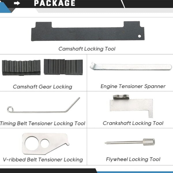 Kit Herramienta Sincronización Chevrolet Motor Para Vehículo - Image 3