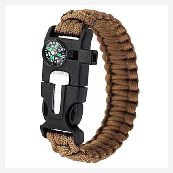 Manilla De Supervivencia Militar Pulsera Táctica 5 en 1 - Image 2