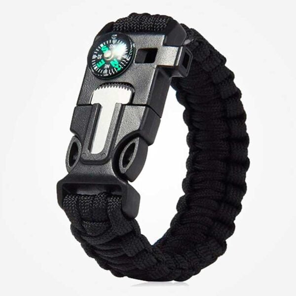 Manilla De Supervivencia Militar Pulsera Táctica 5 en 1