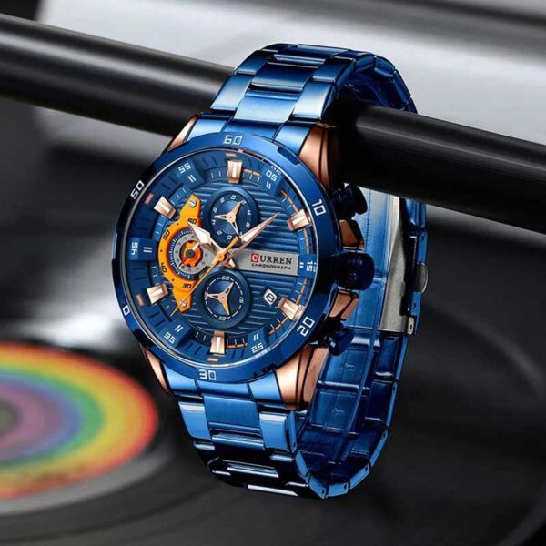 Reloj Curren 8402 De Lujo Para Hombre Original - Image 4
