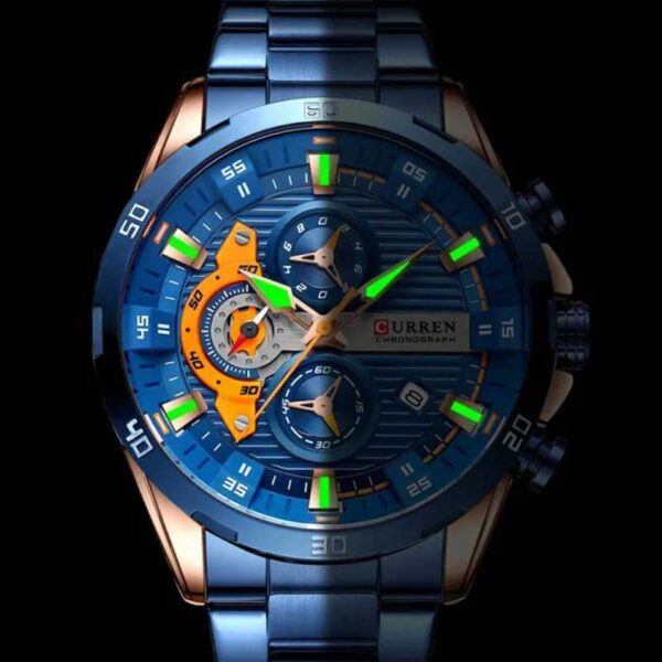 Reloj Curren 8402 De Lujo Para Hombre Original - Image 2