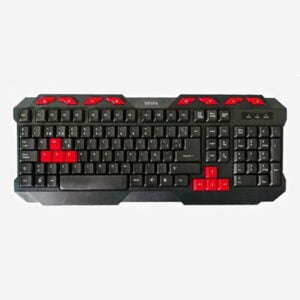 Teclado Multimedia Tipo Gamer Dn-d236 Alámbrico