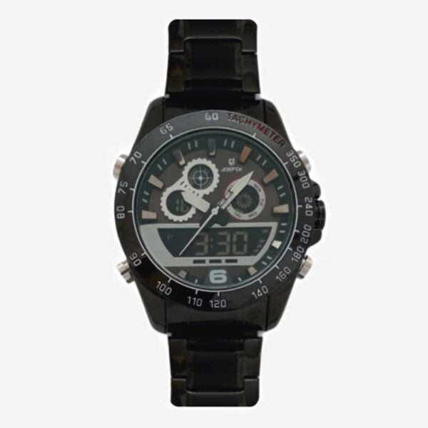 Reloj Joefox Original Metálico Doble Hora Hombre