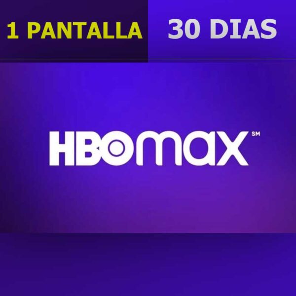 HBO MAX 1 Pantalla | 1 Mes