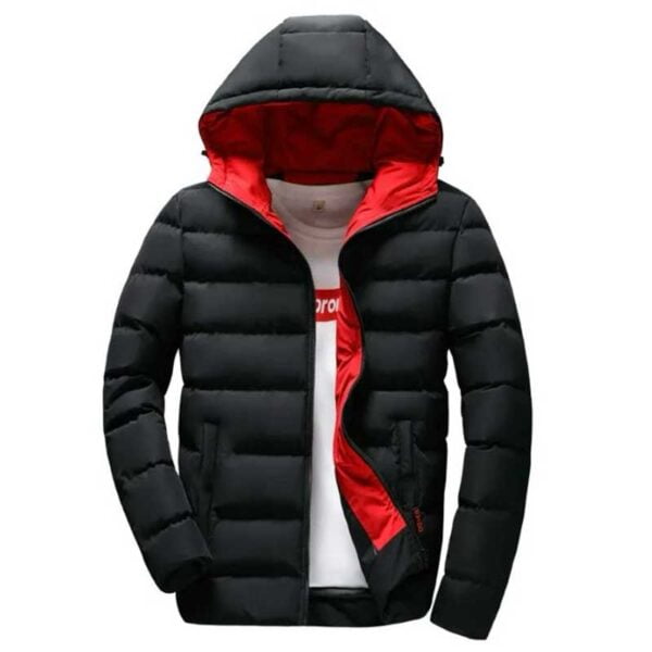 Chaqueta Acolchada Hombre De Invierno Impermeable Sport - Image 4