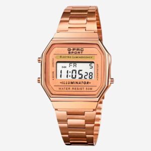 Reloj G Force Mujer Dama Digital Lady Acero A19148 Original