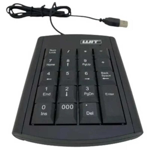 Teclado Numérico Usb Pad Mini Ergonómico WIT TU-500N - Image 4