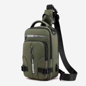 Bolso Pechera Para Hombre Morral Lujo Bandolera Impermeable