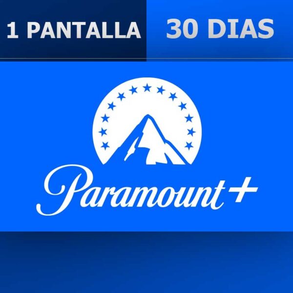 Paramount Plus 1 Pantalla | 1 Mes