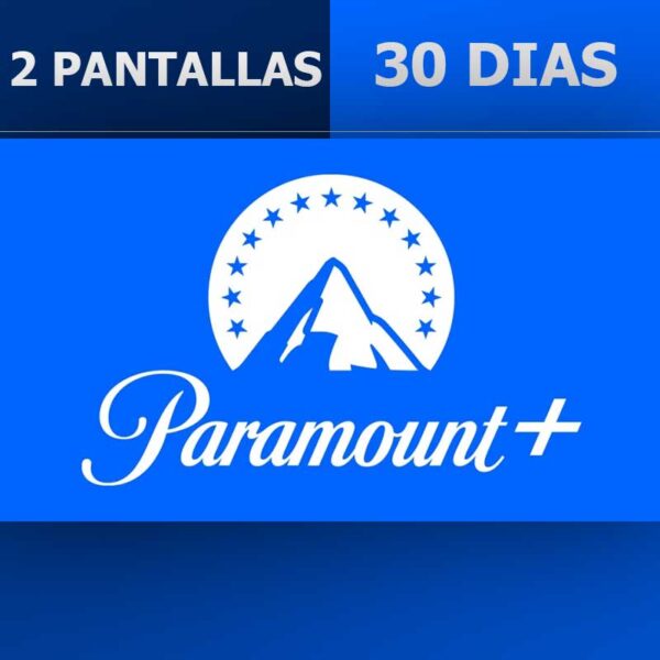 Paramount Plus 2 Pantallas | 1 Mes