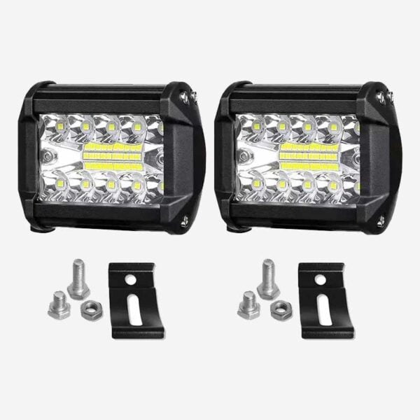 Exploradoras Rompe Niebla 20 Led 8000 Lúmenes Moto/carro 60w