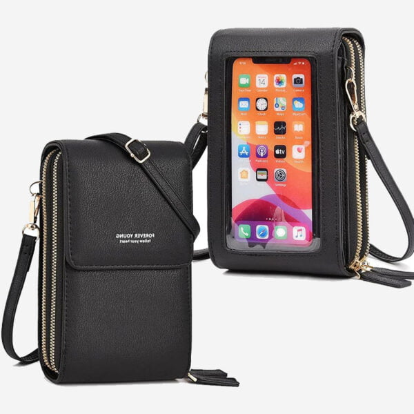 Cartera Porta Celular Mujer Billetera Casual Para Dama Móvil