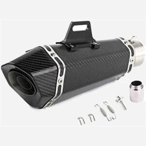 Exosto AKRAPOVIC R11 Original Universal Para Moto Negro