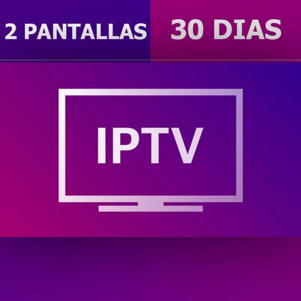 Iptv 2 Pantallas | 1 Mes De Streaming | LanShoppe