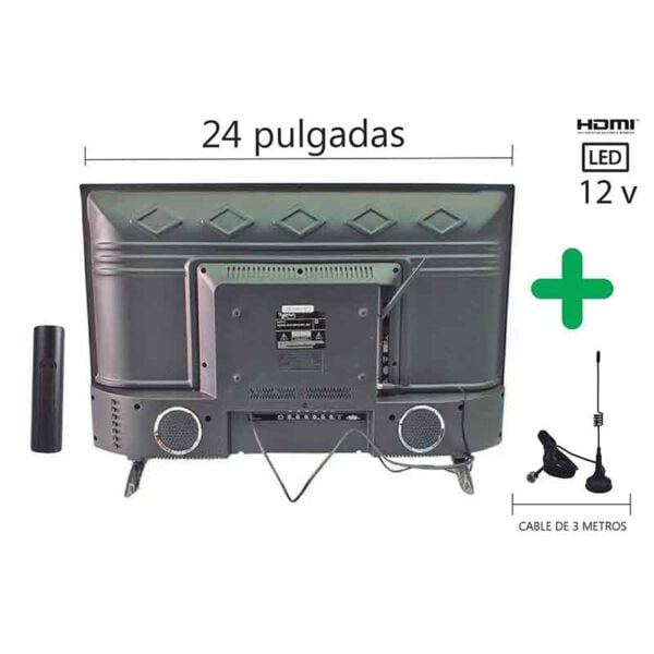 Televisor Led 24 Pulgadas HD Con TDT Integrado Tv Box 4k - Image 3