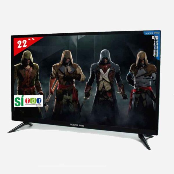 Televisor Led 22 Pulgadas Full Hd Con Tdt Integrado Tv Box