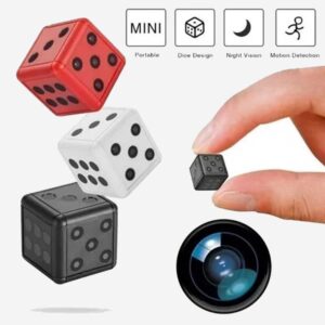 Cámara Mini Tipo Dado Con Audio Led 1920 x 1080P Full HD