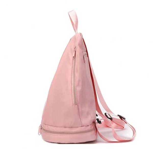 Mochila Deportiva Rosa Gym Con Compartimiento Para Mujer - Image 3