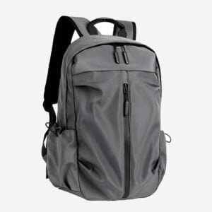 Morral Para PC L006 GRIS Impermeable Tela Oxford Con USB