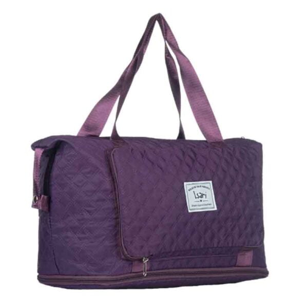 Bolso Plegable Grande Elegante Texturizado Tela Oxford - Image 3