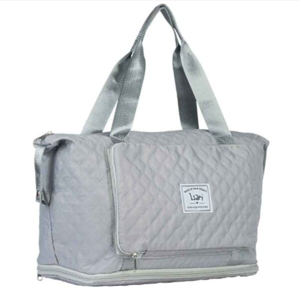 Bolso Plegable Grande Elegante Texturizado Tela Oxford - Image 2