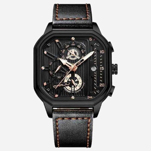 Reloj Poedagar Con Cronógrafos Elegante Para Hombre