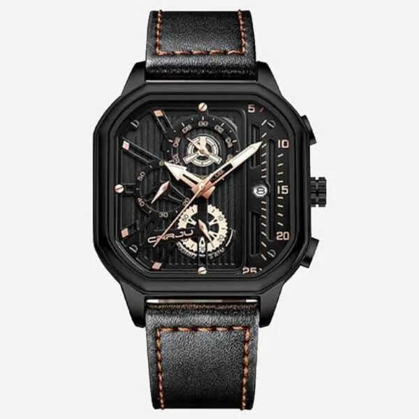 Reloj Poedagar Con Cronógrafos Elegante Para Hombre