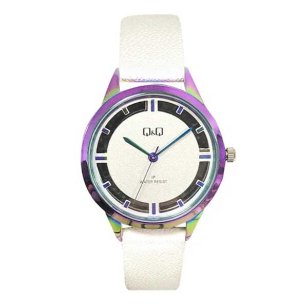 Reloj Q&Q Para Mujer En Cuero Diseño Moderno Original - Image 2