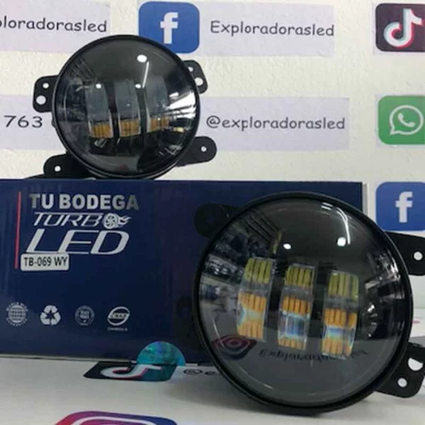 Exploradoras Para Carro 4 Pulgadas Originales Bicolor