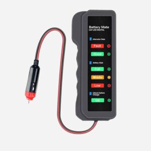 Probador De Batería 12V Modelo BM320 Pantalla de 4,6 LED