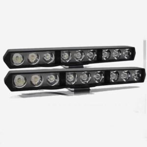 Exploradoras 9 Led Lineales Dual Color 5 Funciones 12V
