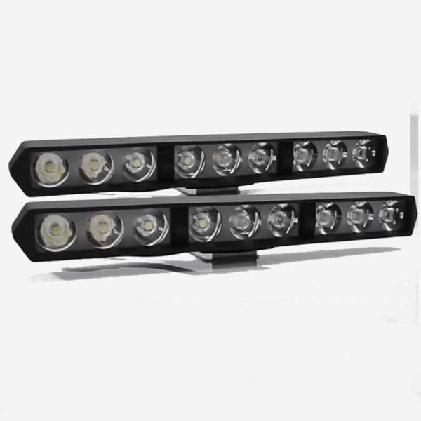 Exploradoras 9 Led Lineales Dual Color 5 Funciones 12V