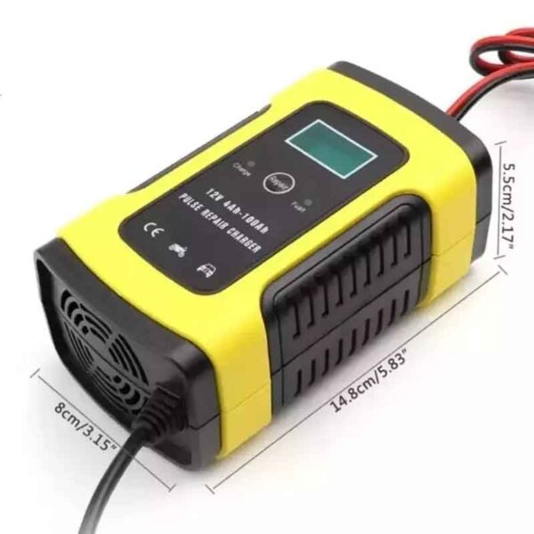 Cargador Reparador De Baterías Carros Motos 12v Tester - Image 4