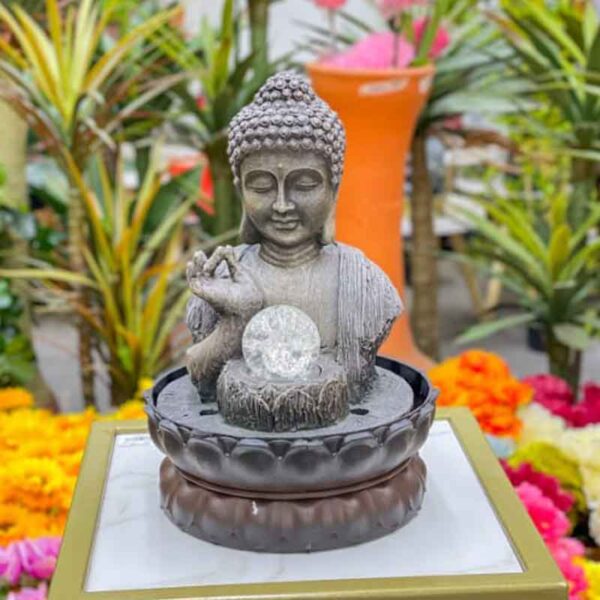 Fuente De agua Estilo Buda Decorativa Tranquilízate Zen-2