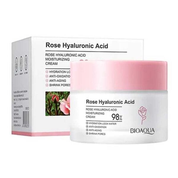 Crema Hidratante Facial Blanqueadora Rosas BIOAQUA