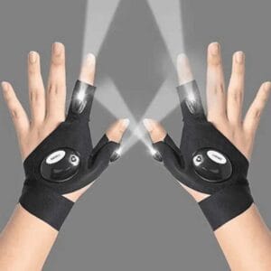 Guante Con Linterna LED Guante Recargable Multiusos